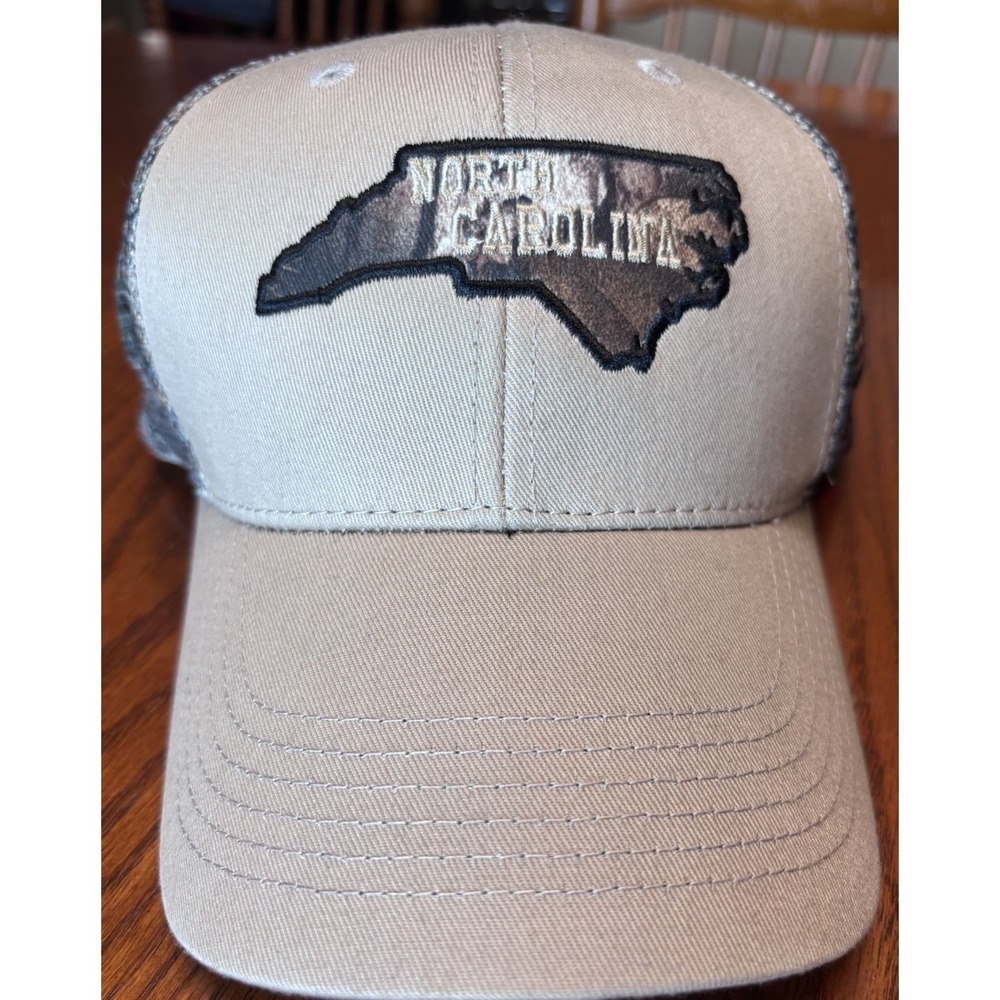 North‎ Carolina Camo Trucker Hat Snapback Captivating Headwear New